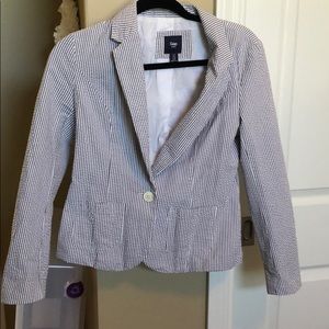 Seersucker blazer